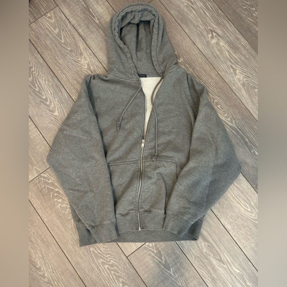 Brandy Melville Heather Gray Fleece Hoodie